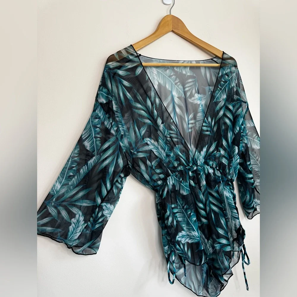 SHEIN Beach/Swim Coverup Romper - Picture 3 of 7